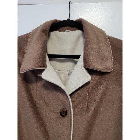 Unbranded  50's Vintage Coat Union Made Brown Size 20 - Picture 6 of 12
